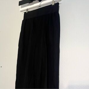 Theory Black Joggers Womens Size Medium High Rise